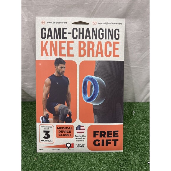 Dr Brace Performance Level 3 Game Changing Knee Brace X-Large-New - Picture 1 of 5